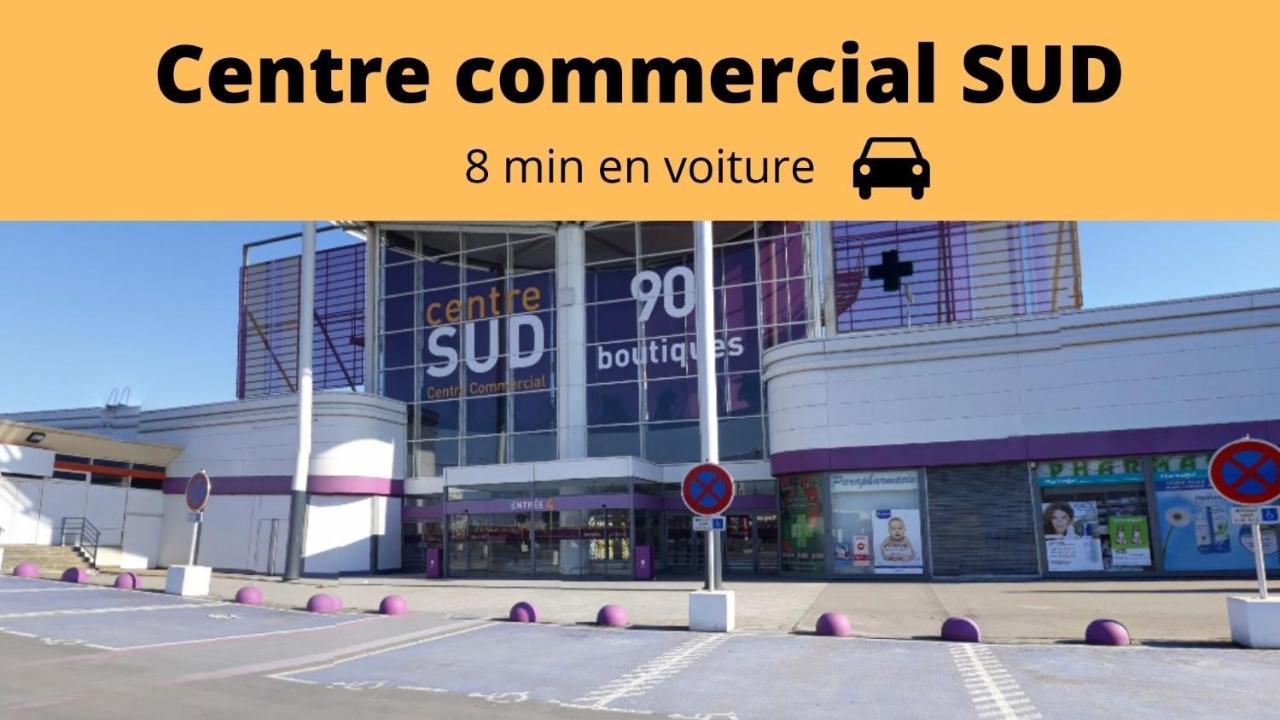 Le Mans - Au Calme - Stationnement Facile - Proche Centre Ville Et Gare ภายนอก รูปภาพ