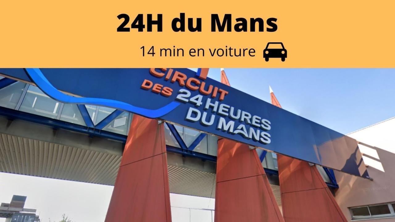 Le Mans - Au Calme - Stationnement Facile - Proche Centre Ville Et Gare ภายนอก รูปภาพ